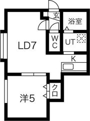 イーストスター東札幌の間取り画像