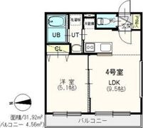 F・WORKS suishamachiの間取り画像