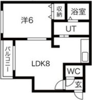 パラッツォ平岸の間取り画像