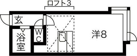 リフュージオ平岸の間取り画像