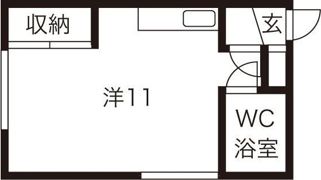 瀬比亜館の間取り画像