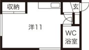 瀬比亜館の間取り画像