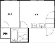パレス38の間取り画像
