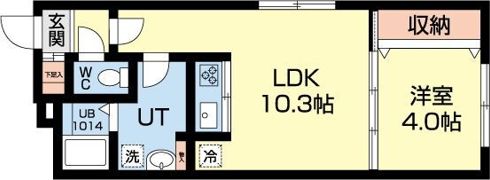 カサヴェルデ幌平橋の間取り画像