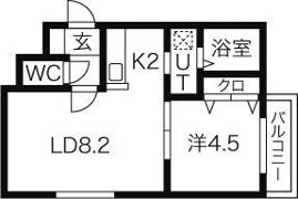 Cordiale（コルディアーレ）の間取り画像
