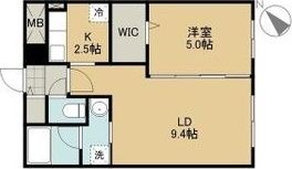アオアクア白石の間取り画像