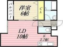 ベルファーレ発寒の間取り画像