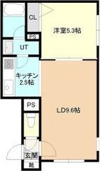 ロゼッタ本通の間取り画像