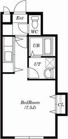 ブランノワールAMJ平岸の間取り画像