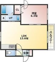 エストフォーレ16IIの間取り画像