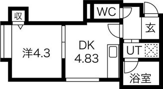ウィンディー白石の間取り画像