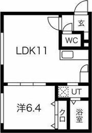 プリモマーレ月寒公園の間取り画像
