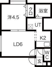 カームセゾンの間取り画像