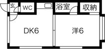 スリーマンションの間取り画像