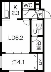 Urban Park平岸の間取り画像