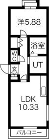 イーストムーン4・16の間取り画像