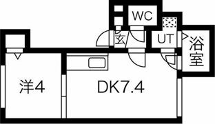 アクアマーレ豊平公園の間取り画像