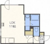 クローバーホーム美園の間取り画像