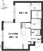 グランメール澄川駅南の間取り画像