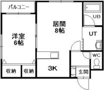 アーバンライフ西町の間取り画像