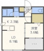 リヴァージュの間取り画像