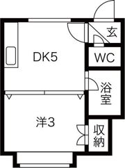 M・NハイツIIIの間取り画像