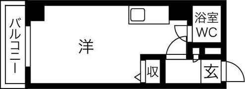 ローヤルハイツ菊水駅の間取り画像