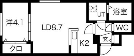 WESTOPIA SAPPOROの間取り画像