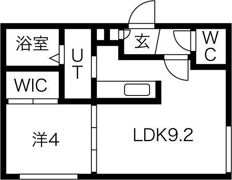 ラティール円山公園の間取り画像