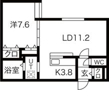 アイメゾン弐番館の間取り画像