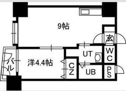 ル・ノール福住の間取り画像