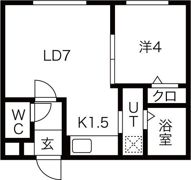 フェーラシュヴァル南円山の間取り画像