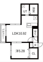 グラフローレの間取り画像