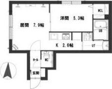 グランメール北23Westの間取り画像