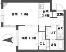 グランメールNS平岸の間取り画像