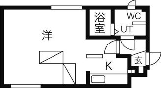 カメリア南郷の間取り画像