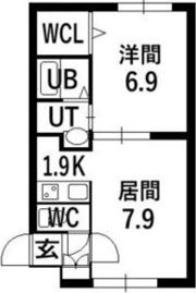 グランメール紫苑の間取り画像