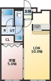 メゾン・ド・ソレイユの間取り画像