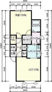 ティアラ元町の間取り画像