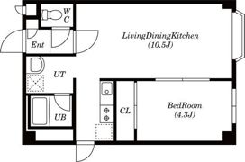 プレイズ菊水の間取り画像