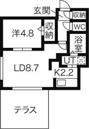 グランカルムN20の間取り画像