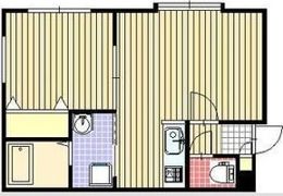 コンフォート北参番館の間取り画像