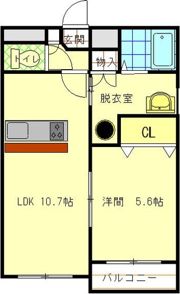 エスプリIIの間取り画像