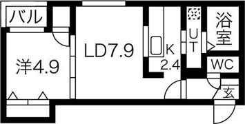 アベニールE.5の間取り画像