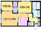 仮）ガルボ平岸の間取り画像