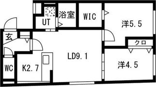 Lien S10の間取り画像