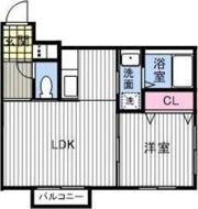 リデーレ菊水IIの間取り画像