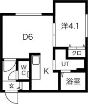 Kの間取り画像