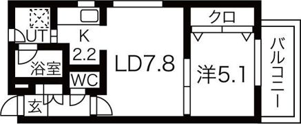 サニーウィンドの間取り画像