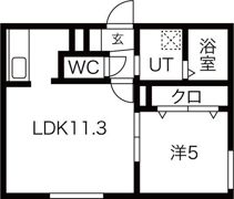 ロータスサウス（Lotus south）の間取り画像